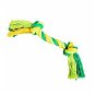 Trixie Hiphop Cotton Ball 2 Knots Lime Green 100cm 1000g - Dog Toy