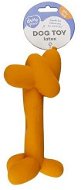 DUVO+ Balónové zvieratko Jazvečík latex oranžový 18 × 5,5 × 8 cm - Hračka pre psov