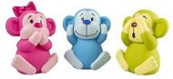 DUVO+ Latex monkey mix of colours 6,5 × 9,5 × 11,5 cm - Dog Toy
