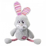 DUVO+ Plush grey rabbit 16 × 30 × 11 cm - Dog Toy