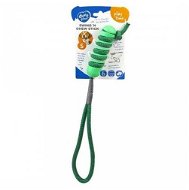 DUVO+ Roller on string 2in1 green 12,2 × 3,2 × 3,2 cm - Dog Toy