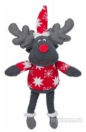 Trixie Christmas Plush Reindeer Grey Brown 42cm - Dog Toy