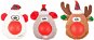 Flamingo Vianočná hračka plyšová hlava gumový nos 21 cm - Hračka pre psov