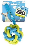 Ebi Coockoo Zed gumová hračka modrá zelená - Hračka pro psy