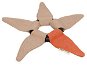 Ebi D&D Ledový květ béžová/oranžová 23 × 32 × 2,3 cm - Hračka pro psy