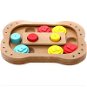 Shone Bone interactive with sliders wooden - Interactive Dog Toy