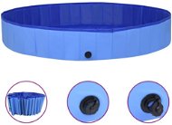 Dog Pool Shumee Folding pool for dogs blue PVC 300 × 40 cm - Bazén pro psy