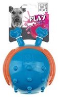 M-Pets Feelo Ball modrá 17 × 13,3 × 13 cm - Hračka pre psov