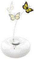 M-Pets Crazy Butterfly biela 13,2 × 7,1 cm - Interaktívna hračka pre mačky