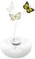M-Pets Crazy Butterfly biela 13,2 × 7,1 cm - Interaktívna hračka pre mačky