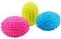 EzPets2U Pet ball Dentálna lopta píískacia ružová 9,5 cm - Hračka pre psov