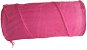 AngelMate Folding cat tunnel with balls 25 × 50 cm pink red - Cat Toy