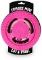 Kiwi Walker Flying & Floating Frisbee Mini TPR Foam Pink 16cm - Dog Toy
