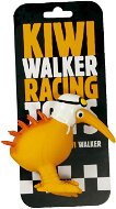 Kiwi Walker Latex Toy Squeaky Racer White Helmet 10,5cm - Dog Toy