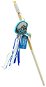 DUVO+ Smurfs Fishing rod with embroidered Smurf figure 42 × 8,5 × 2 cm - Cat Toy
