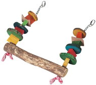 Karlie Bird swing with wooden beads - Bird Toy