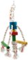 Bird Jewell hračka Chobotnička závesná drevo – povraz 10 × 15 × 29 cm - Hračka pre vtáky