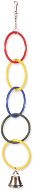 Trixie toy circles with chain and bell 25cm - Bird Toy
