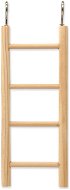 Bird Jewell rebrík drevený 3 priečky 15 × 7 cm - Hračka pre vtáky