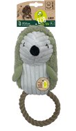 M-Pets Eco Hedgehog with tug of war 26 cm - Dog Toy