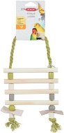 Zolux rebrík pre vtáky povrazový drevené priečky 31 cm - Hračka pre vtáky