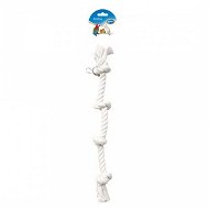 Duvo+ Parrot hanging toy with 4 rope knots 50 cm - Bird Toy