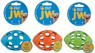 JW Hol-EE Roller Rugby lopta mix farieb, 10 cm Small - Hračka pre psov