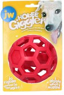 JW Hol-EE Giggler 11,5 cm červená - Loptička pre psov