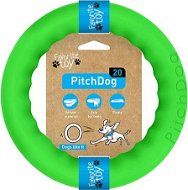 PitchDog tréningový Kruh pre psov zelený 17 cm - Hračka pre psov