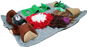 AFP Dig It Toy sniffing rug rectangle with raccoon - Dog Toy