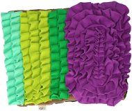 AFP Dig It Fluffy sniffing rug square purple-green - Dog Toy