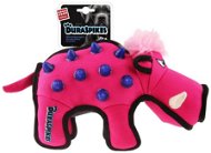 GiGwi Duraspikes textilní divočák růžový - Dog Toy