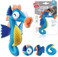 GiGwi Dental mesh mořský koník se šantou modrý - Cat Toy