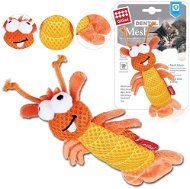 GiGwi Dental Mesh kreveta se šantou oranžová - Cat Toy