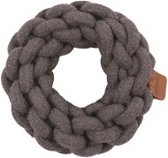 M-Pets COTO Kruh preťahovací bavlnený sivý 13 cm - Loptička pre psov