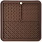 Epic Pet Lick&Snack čtverec hnědý 20 × 20 cm - Lízací podložka