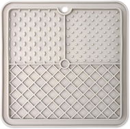 Epic Pet Lick&Snack čtverec světle šedý 20 × 20 cm - Lízací podložka