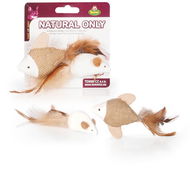 Tommi Natural Only Rybka a myška 4 cm - Hračka pro kočky