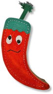 PafDog Red hot chilli paprička z kůže a juty 22 cm - Hračka pro psy