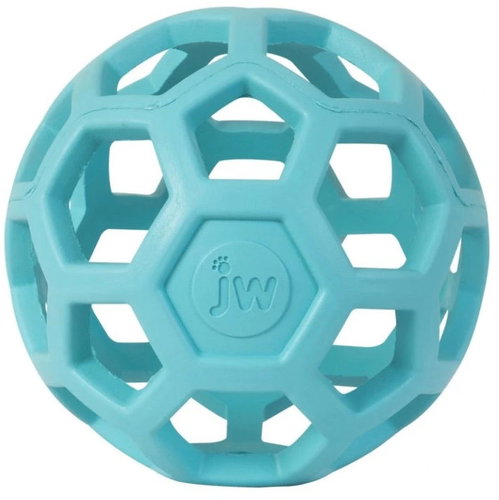 JW Hol-EE Punched ball Trend-ee Small - Blue - Dog Toy Ball - Main image