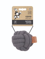 M-Pets COTO Cotton ball grey 9,5 cm - Dog Toy Ball