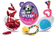 Joy & Toy Vajíčko pro psy s překvapením Soft Jerky - kachní masíčko - Dog Toy