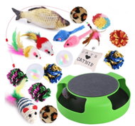 Hapet Cat Ball Track with 18-piece Toy Set - Cat Toy
