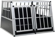Shumee Cage for Dogs with Two Doors 94 × 88 × 69cm - Dog Cage