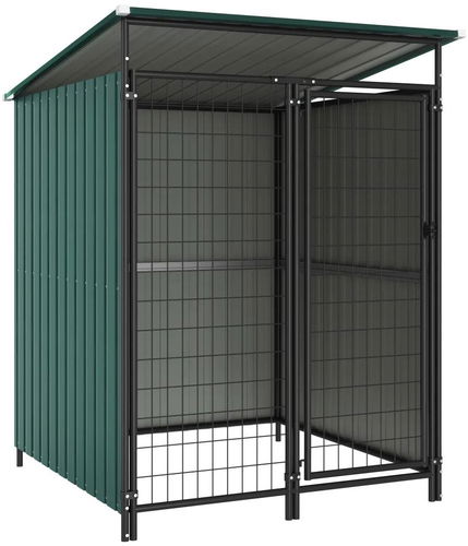 Shumee Psí kotec venkovní zelený 133 × 133 × 164 cm - Kotec pro psa - Hlavní obrázek