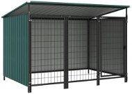 Shumee Outdoor Dog Kennel Green 193 × 133 × 116 cm - Dog Pen