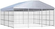 Shumee Outdoor Dog Kennel With Roof 450 × 450 × 200 cm - Dog Pen