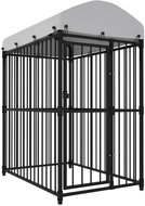 Shumee Dog kennel outdoor with a roof of 150 × 100 × 175 cm - Dog Pen