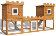 Shumee Garden Rabbit House Large Double 192 × 50 × 101cm - Rabbit Hutch