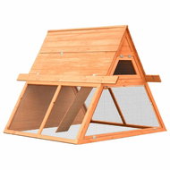 Shumee Rabbit Hutch Solid Pine and Fir Wood 152 × 128 × 108cm - Rabbit Hutch